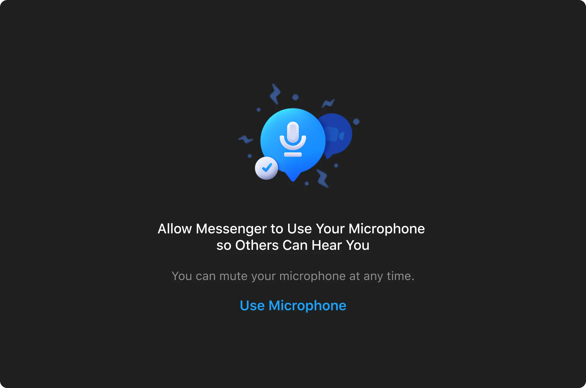 Illustration for asking microphone permission