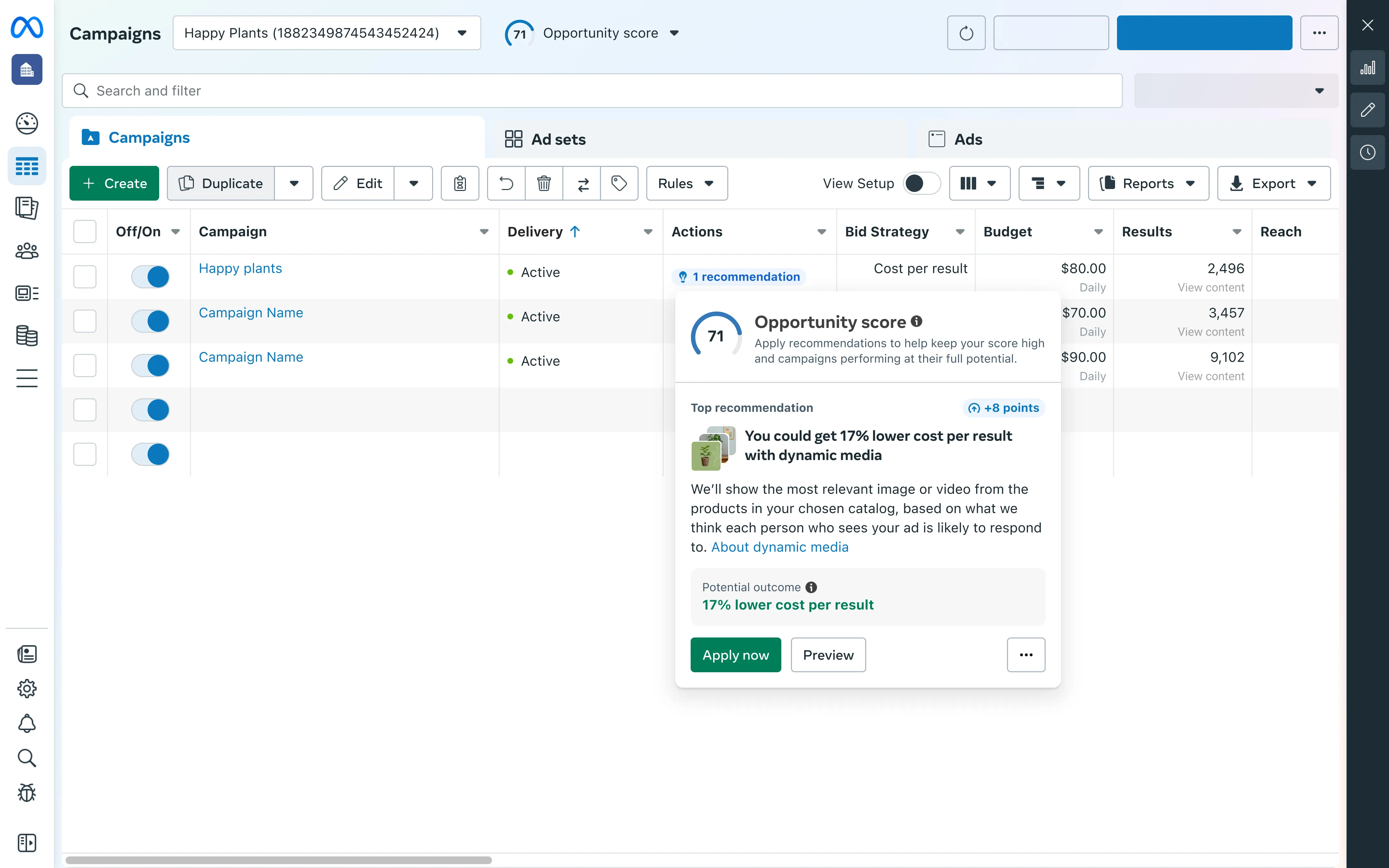 In-call media controls