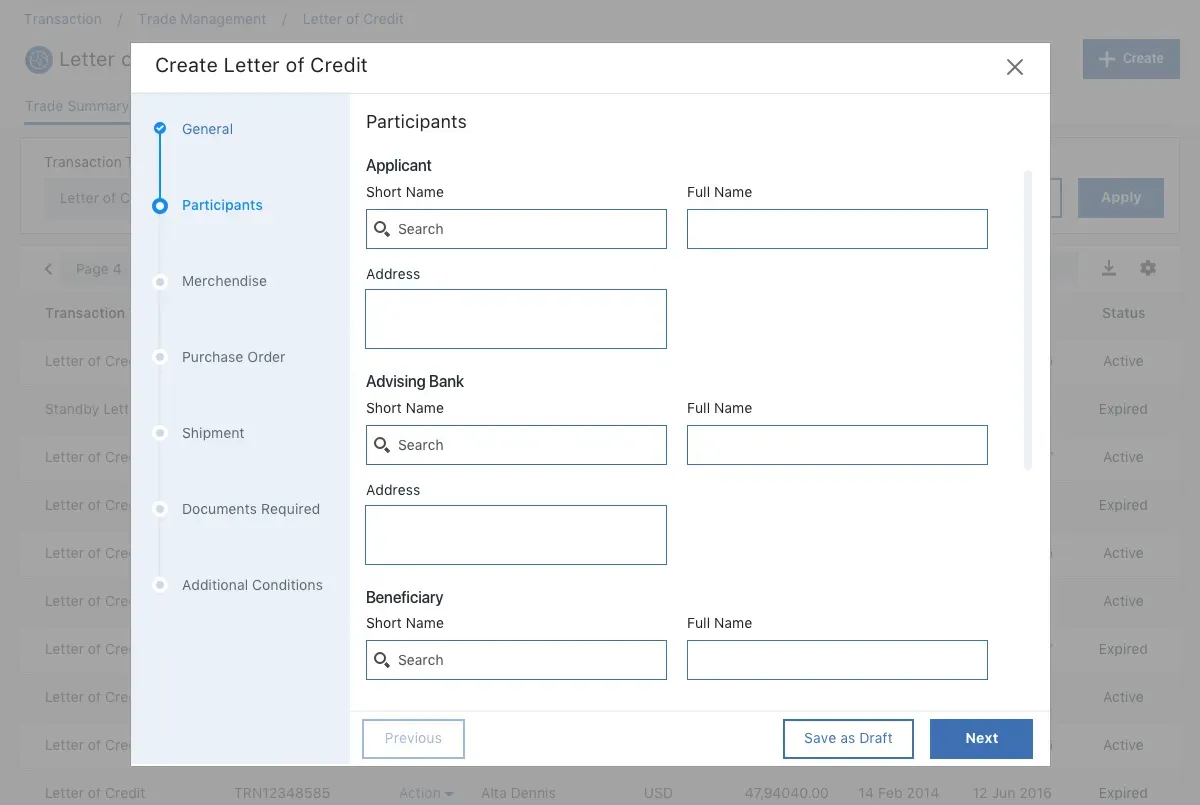 Create Transaction with Ease